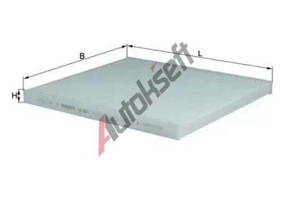 MAHLE Filtr - vzduch v interiru MAO LA 301, LA 301