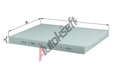 MAHLE Filtr - vzduch v interiru MAO LA 31, LA 31