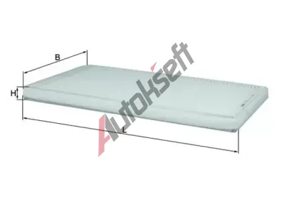 MAHLE Filtr vzduchu v interiru MAO LA 33, LA 33