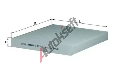 MAHLE Filtr - vzduch v interiru MAO LA 343, LA 343