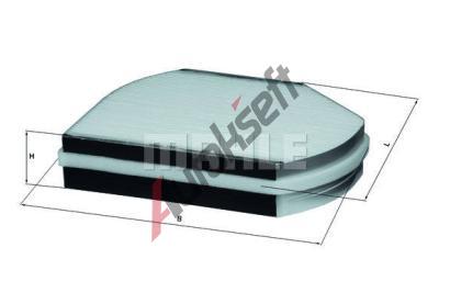 MAHLE Filtr vzduchu v interiru MAO LA 37, LA 37