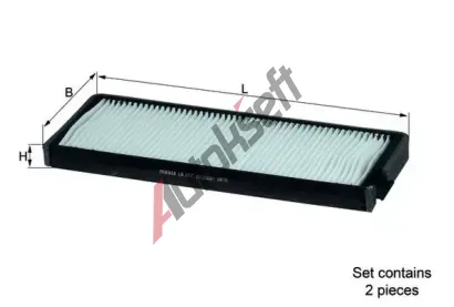 MAHLE Filtr vzduchu v interiru MAO LA 377/S, LA 377/S