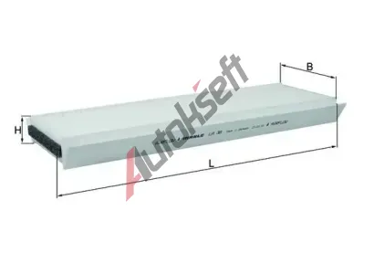MAHLE Filtr vzduchu v interiru MAO LA 38, LA 38