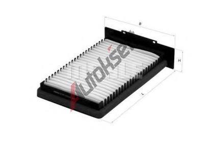 MAHLE Filtr vzduchu v interiéru MAO LA 381, LA 381  MAHLE Filtr vzduchu v interiéru MAO LA 381, LA 381