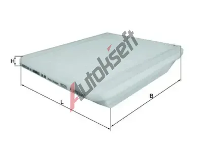 MAHLE Filtr - vzduch v interi�ru MAO LA 39, LA 39