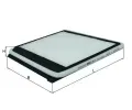 Filtr vzduchu v interiru MAHLE ‐ MAO LA 41