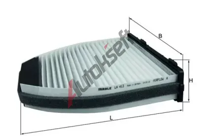 MAHLE Filtr vzduchu v interiru MAO LA 413, LA 413