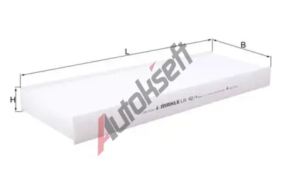 MAHLE Filtr vzduchu v interiru MAO LA 42/1, LA 42/1