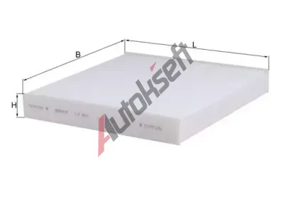 MAHLE Filtr - vzduch v interiru MAO LA 462, LA 462
