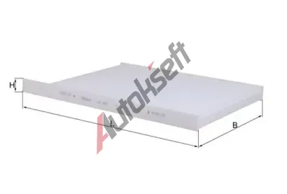 MAHLE Filtr vzduchu v interiru MAO LA 469, LA 469