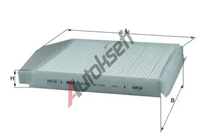 MAHLE Filtr vzduchu v interiru MAO LA 54/1, LA 54/1