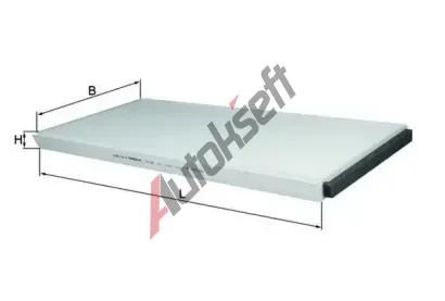 MAHLE Filtr vzduchu v interiru MAO LA 62, LA 62
