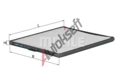MAHLE Filtr vzduchu v interiru MAO LA 624, LA 624