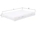 MAHLE Filtr vzduchu v interiru ‐ MAO LA 814