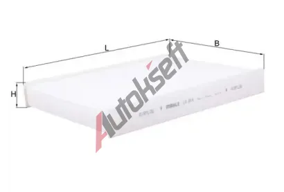 MAHLE Filtr vzduchu v interiru MAO LA 814, LA 814