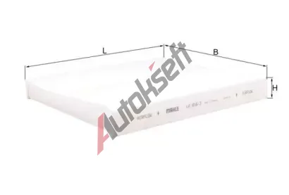 MAHLE Filtr vzduchu v interiru MAO LA 816/3, LA 816/3