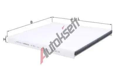 MAHLE Filtr vzduchu v interiru MAO LA 851, LA 851