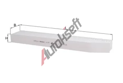 MAHLE Filtr vzduchu v interiru MAO LA 897, LA 897