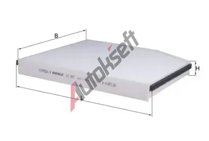 MAHLE Filtr vzduchu v interiru MAO LA 947, LA 947