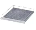 MAHLE Filtr vzduchu v interiru ‐ MAO LAK 107