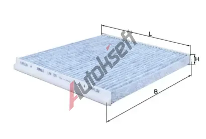 MAHLE Filtr vzduchu v interiru MAO LAK 109, LAK 109