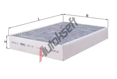 MAHLE Filtr vzduchu v interiéru MAO LAK 1137, LAK 1137 MAHLE Filtr vzduchu v interiéru MAO LAK 1137, LAK 1137