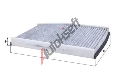 MAHLE Filtr vzduchu v interiru MAO LAK 1288, LAK 1288