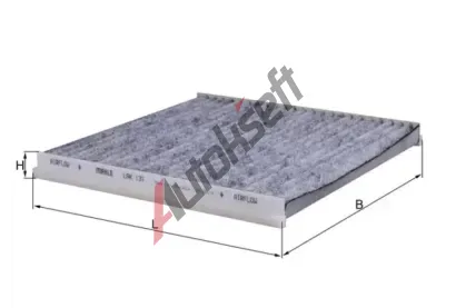 MAHLE Filtr - vzduch v interiru MAO LAK 131, LAK 131
