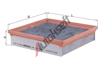 MAHLE Filtr vzduchu v interiru MAO LAK 148, LAK 148