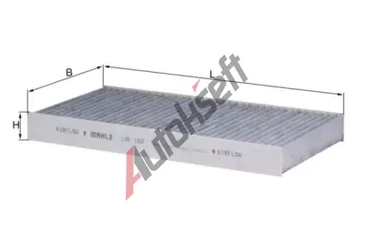 MAHLE Filtr vzduchu v interiru MAO LAK 152, LAK 152