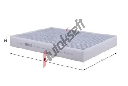 MAHLE Filtr vzduchu v interiéru MAO LAK 1526, LAK 1526 MAHLE Filtr vzduchu v interiéru MAO LAK 1526, LAK 1526