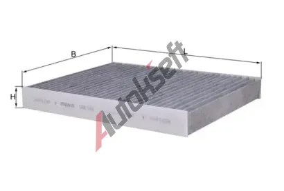 MAHLE Filtr - vzduch v interiru MAO LAK 153, LAK 153