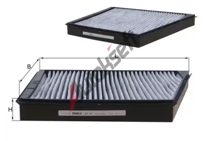 MAHLE Filtr - vzduch v interiru MAO LAK 156, LAK 156