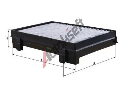 MAHLE Filtr vzduchu v interi�ru MAO LAK 1565, LAK 1565