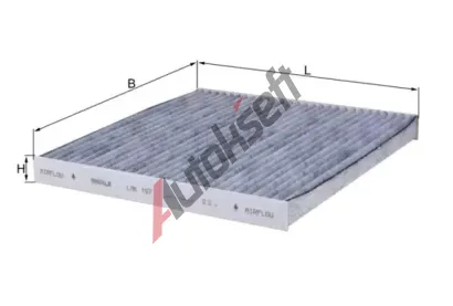 MAHLE Filtr vzduchu v interiéru MAO LAK 157, LAK 157 MAHLE Filtr vzduchu v interiéru MAO LAK 157, LAK 157