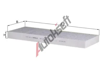 MAHLE Filtr - vzduch v interiru MAO LAK 167, LAK 167