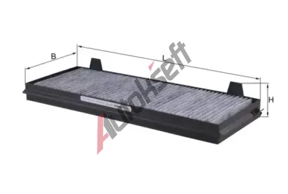 MAHLE Filtr vzduchu v interiru MAO LAK 196, LAK 196