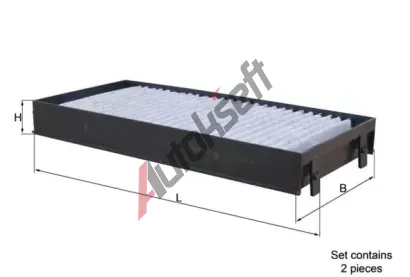 MAHLE Filtr - vzduch v interiru MAO LAK 221/S, LAK 221/S