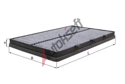 MAHLE Filtr vzduchu v interiru MAO LAK 243, LAK 243