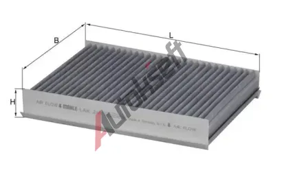 MAHLE Filtr - vzduch v interi�ru MAO LAK 249, LAK 249