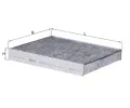 MAHLE Filtr - vzduch v interiru ‐ MAO LAK 297