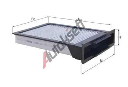 MAHLE Filtr vzduchu v interiéru MAO LAK 304, LAK 304 MAHLE Filtr vzduchu v interiéru MAO LAK 304, LAK 304