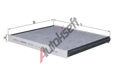 MAHLE Filtr vzduchu v interiru MAO LAK 361, LAK 361