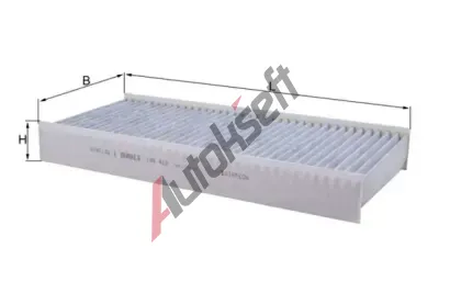 MAHLE Filtr - vzduch v interiru MAO LAK 410, LAK 410