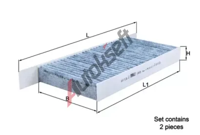 MAHLE Filtr - vzduch v interiru MAO LAK 426/S, LAK 426/S