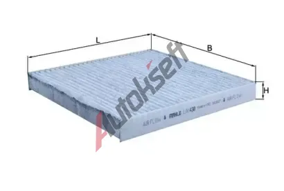 MAHLE Filtr - vzduch v interiru MAO LAK 430, LAK 430
