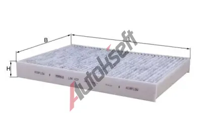 MAHLE Filtr - vzduch v interiru MAO LAK 437, LAK 437