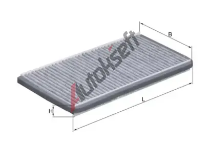 MAHLE Filtr vzduchu v interiru MAO LAK 448, LAK 448