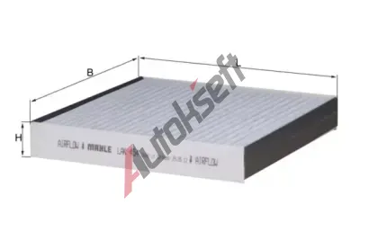 MAHLE Filtr - vzduch v interiru MAO LAK 454, LAK 454