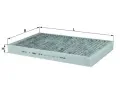MAHLE Filtr - vzduch v interiru ‐ MAO LAK 46